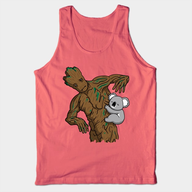 Wrong Tree! Tank Top by Raffiti